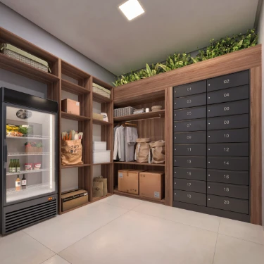Centrais de Delivery com refrigeradores